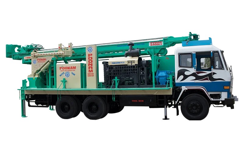 DTH Drilling Rig with Hydraulic Rod Changer